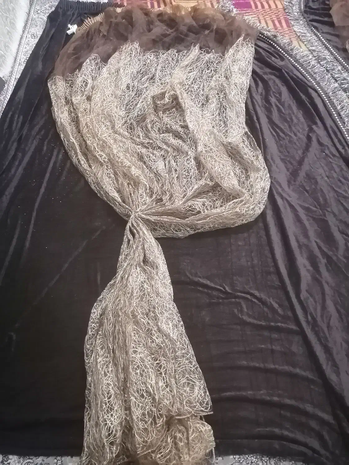 فروش پرده مخمل|پرده، رانر، رومیزی|نیریز, |دیوار