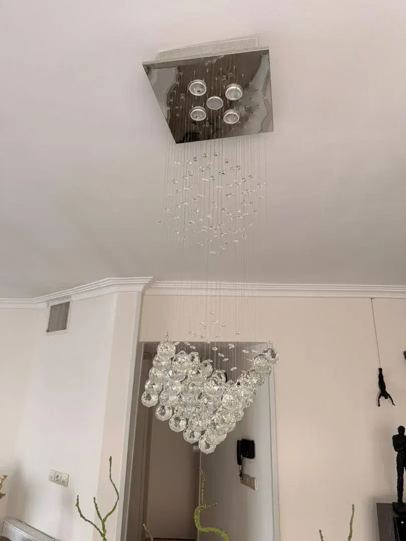 لوستر سقفی آویز خارجی درجه یک|لوستر و چراغ آویز|اندیشه, اندیشه فاز ۳|دیوار