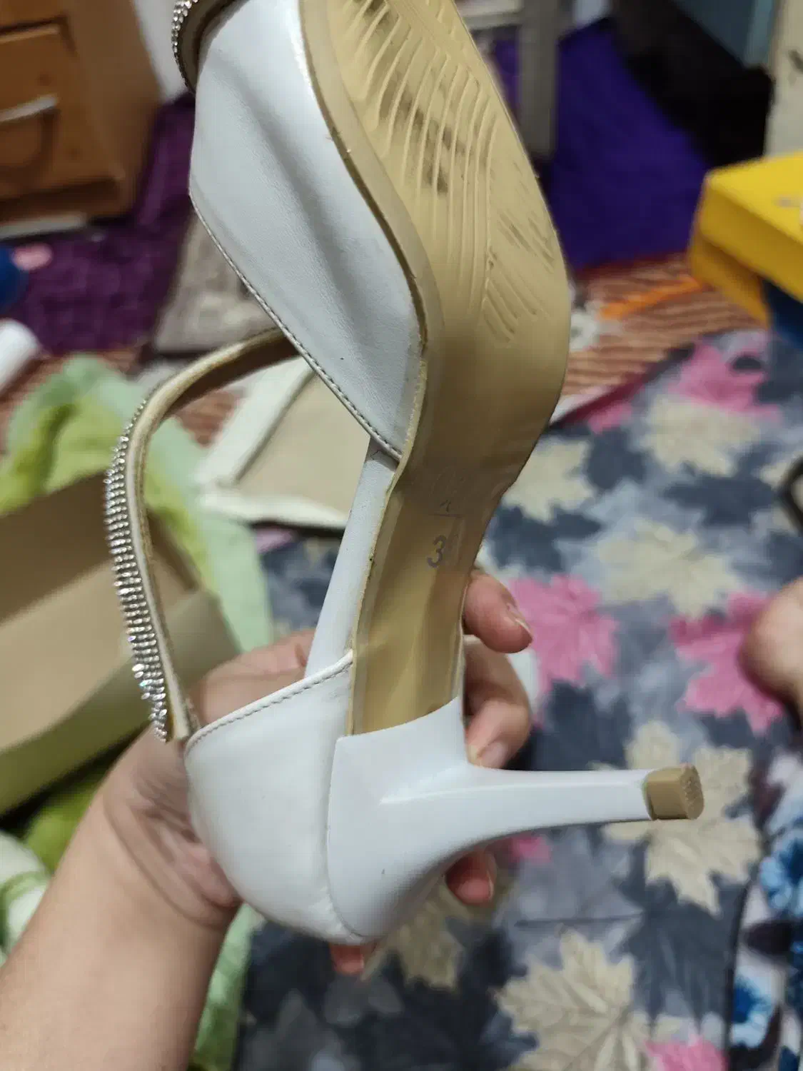 کفش مجلسی سالم و نو|کیف، کفش، کمربند|ضیابر, |دیوار