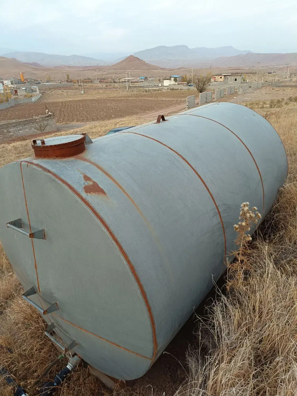 تانکر آب ۱۰ هزار لیتری گالوانیزه|مصالح و تجهیزات ساختمان|صوفیان, |دیوار