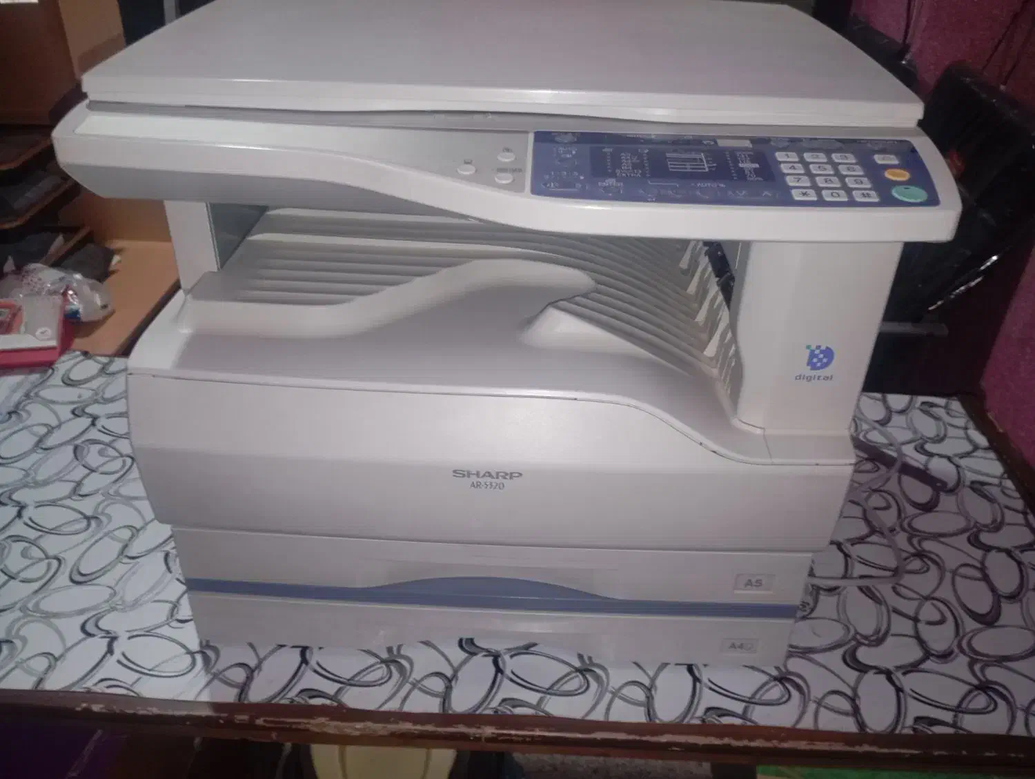 دستگاه کپی شارپ5320|پرینتر، اسکنر، کپی، فکس|کوهبنان, |دیوار