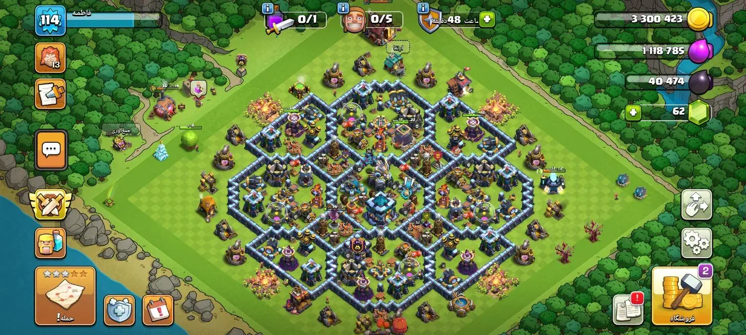 اکانت کلش آف کلنز|کنسول، بازی ویدئویی و آنلاین|ایرانشهر, |دیوار