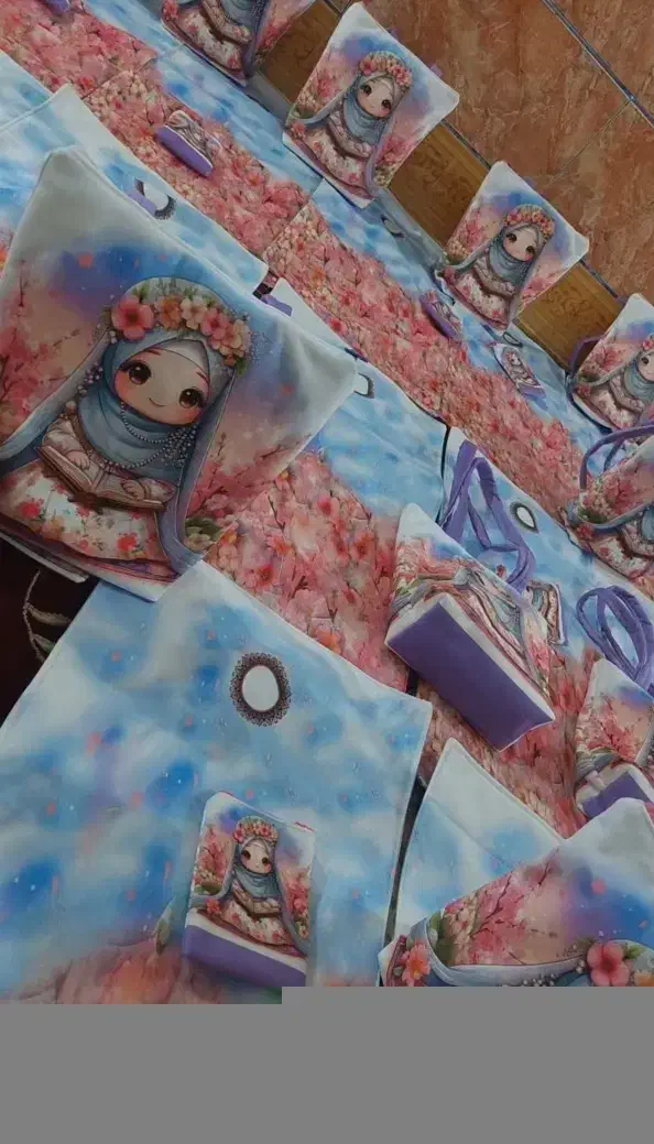 ست جا نماز و کیف جشن تکلیف|کیف، کفش، کمربند|مرند, |دیوار