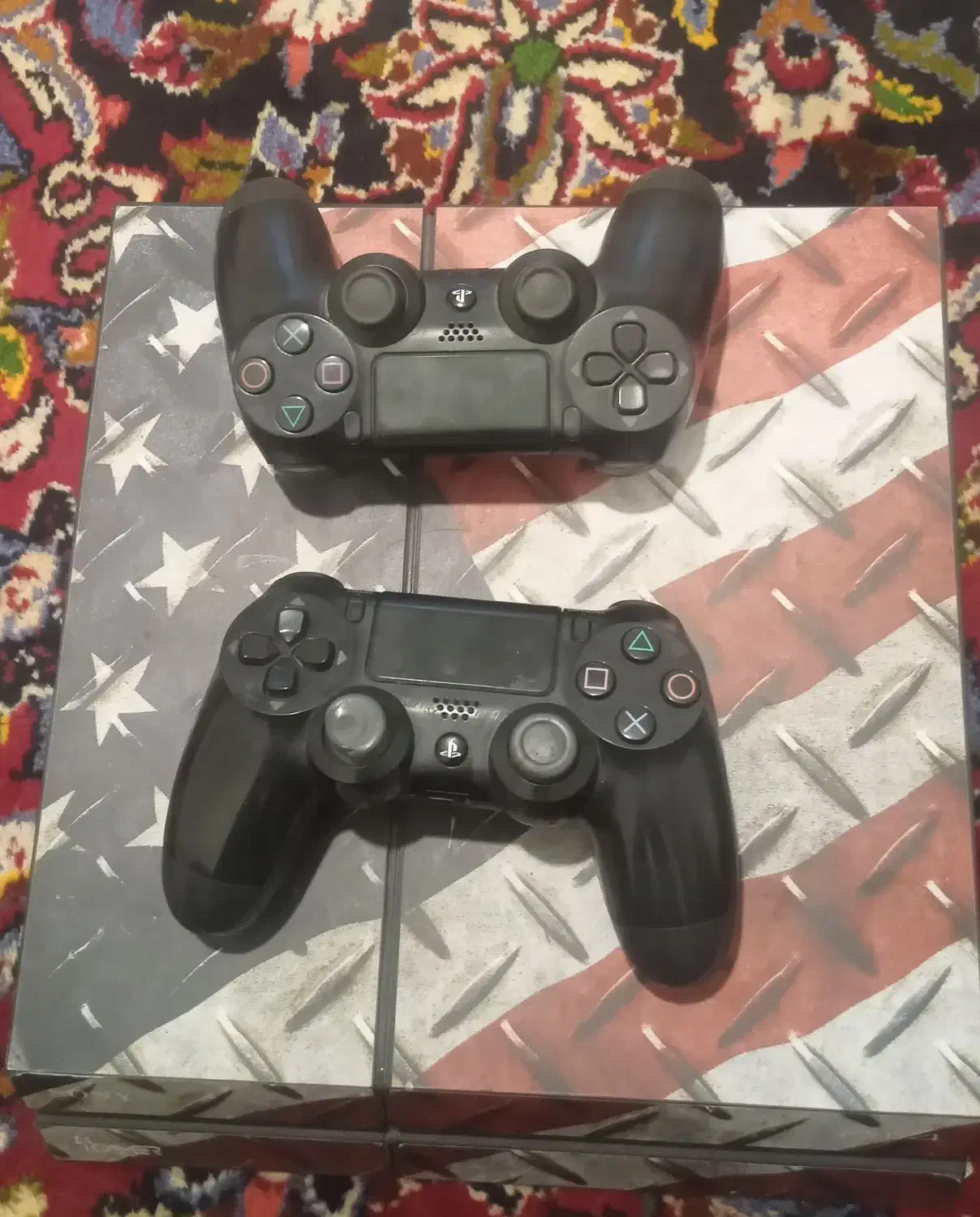 پی اس فور اکانتی با دو عدد دسته|کنسول، بازی ویدئویی و آنلاین|خسروشاه, |دیوار