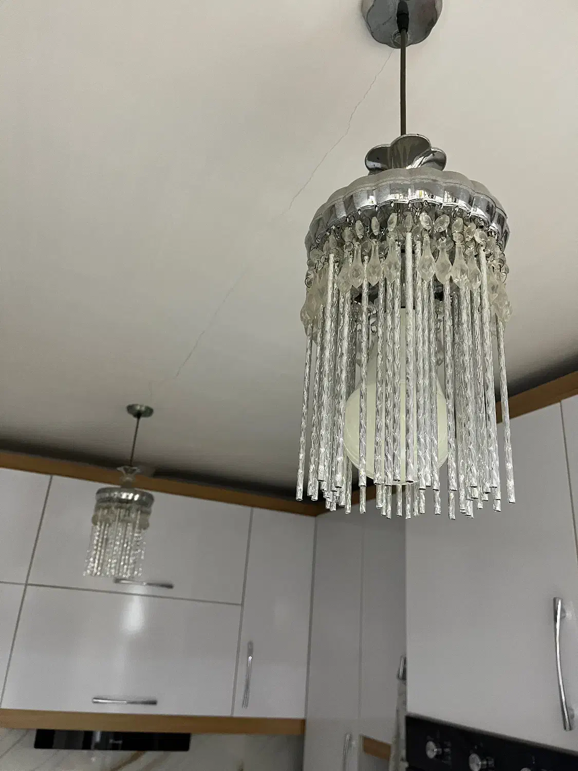 لوستر|لوستر و چراغ آویز|رشت, باهنر|دیوار