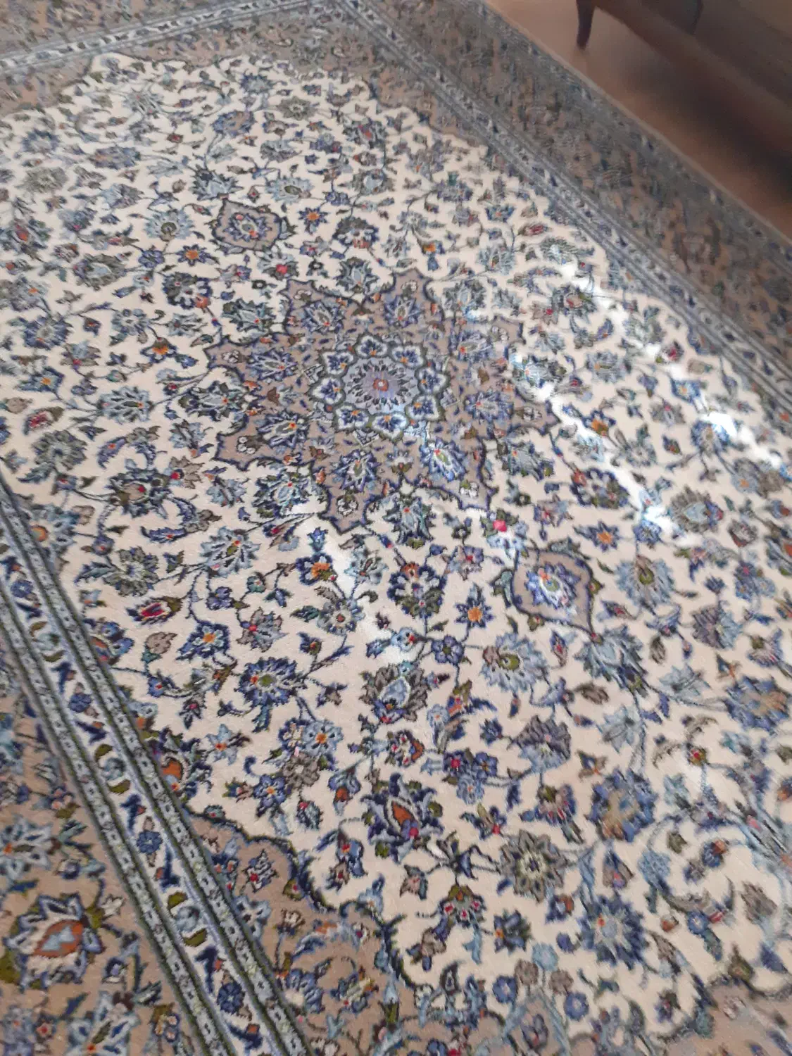 یک جفت فرش اردکان طرح کاشان ۶متری|فرش|زنجان, |دیوار