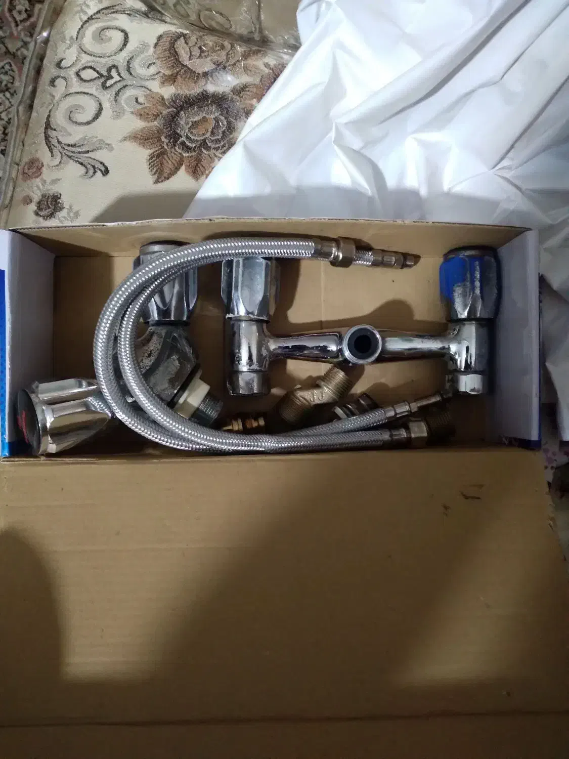 دو عدد شیر کارکرده|لوازم سرویس بهداشتی|ابهر, |دیوار