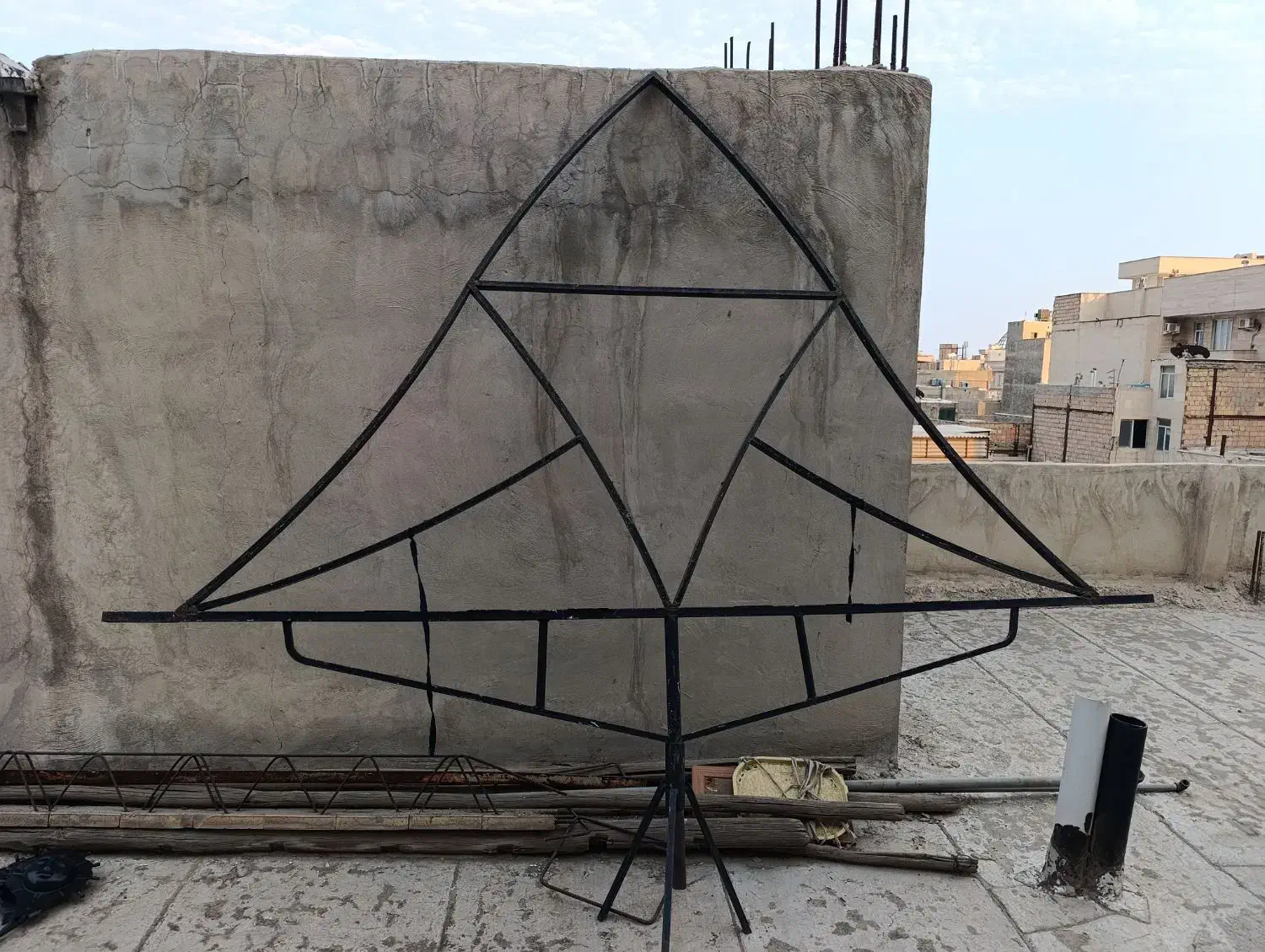 وسایل علامت ،چلچراغ ،تیغه|کلکسیون اشیاء عتیقه|باقرشهر, |دیوار