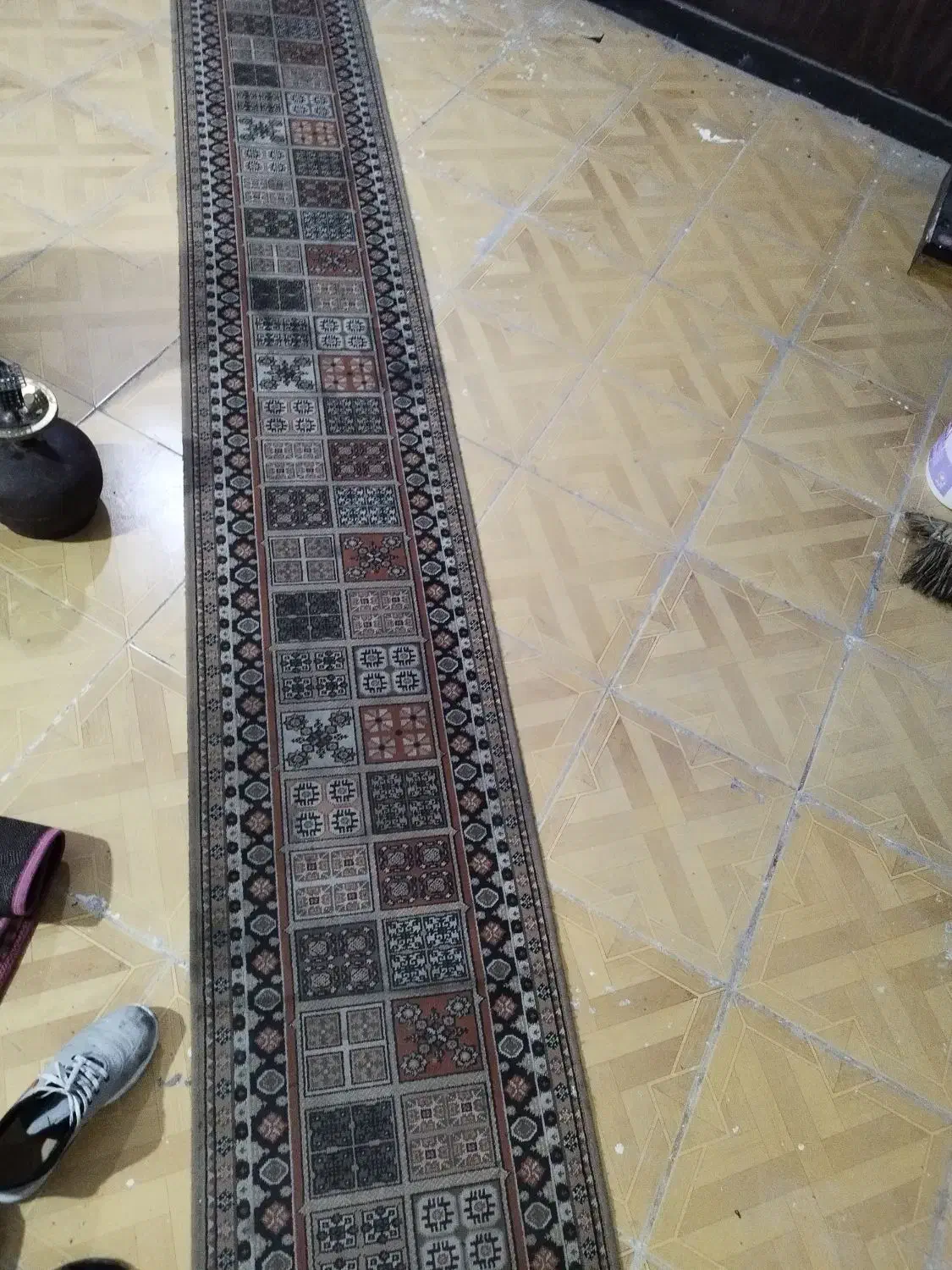 دو عدد گلیم فرش و بکعدد گلیم راهرویی|گلیم، جاجیم، گبه|امیدیه, |دیوار