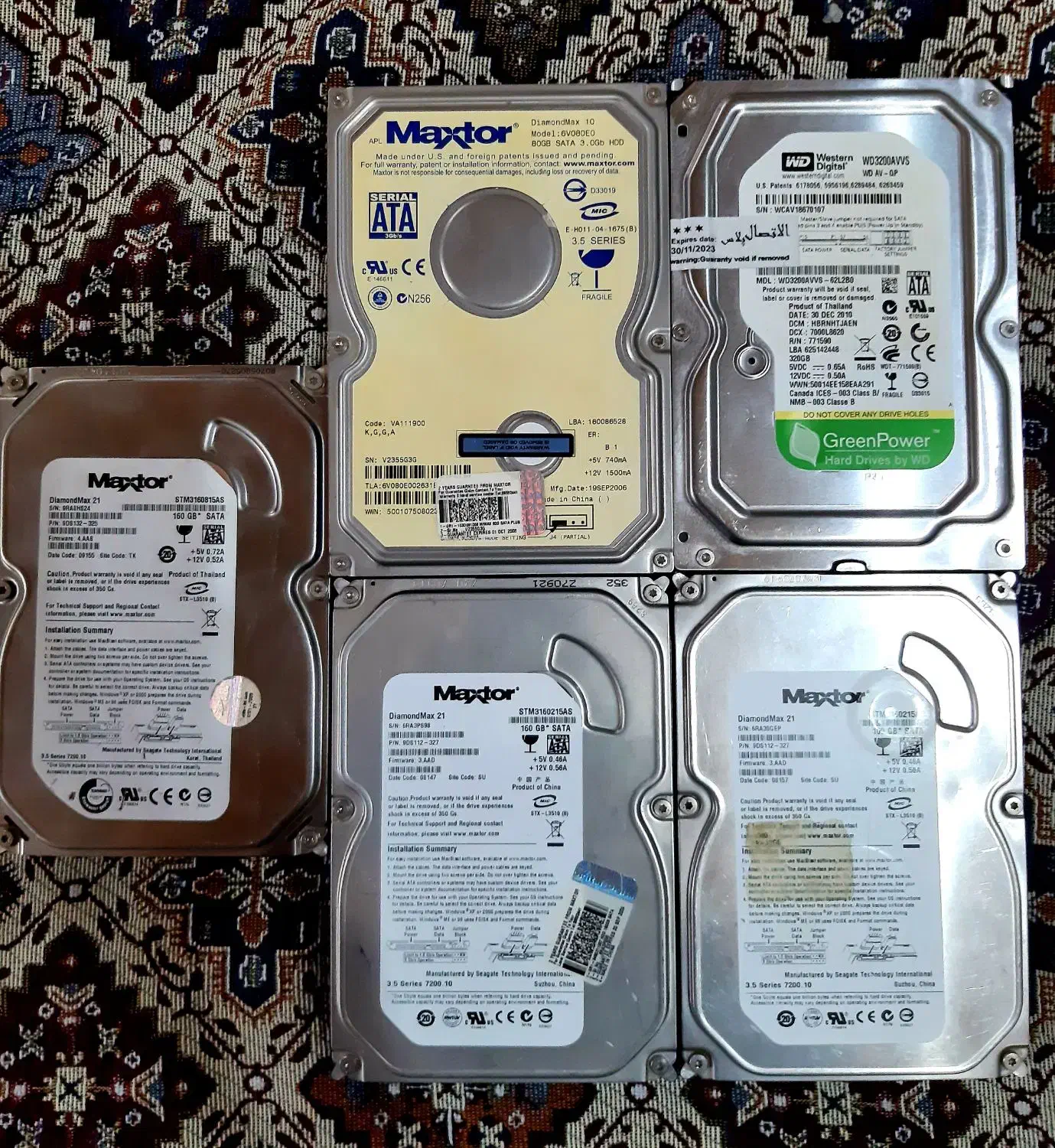 هارد کامپیوتر|قطعات و لوازم جانبی رایانه|نوشهر, |دیوار