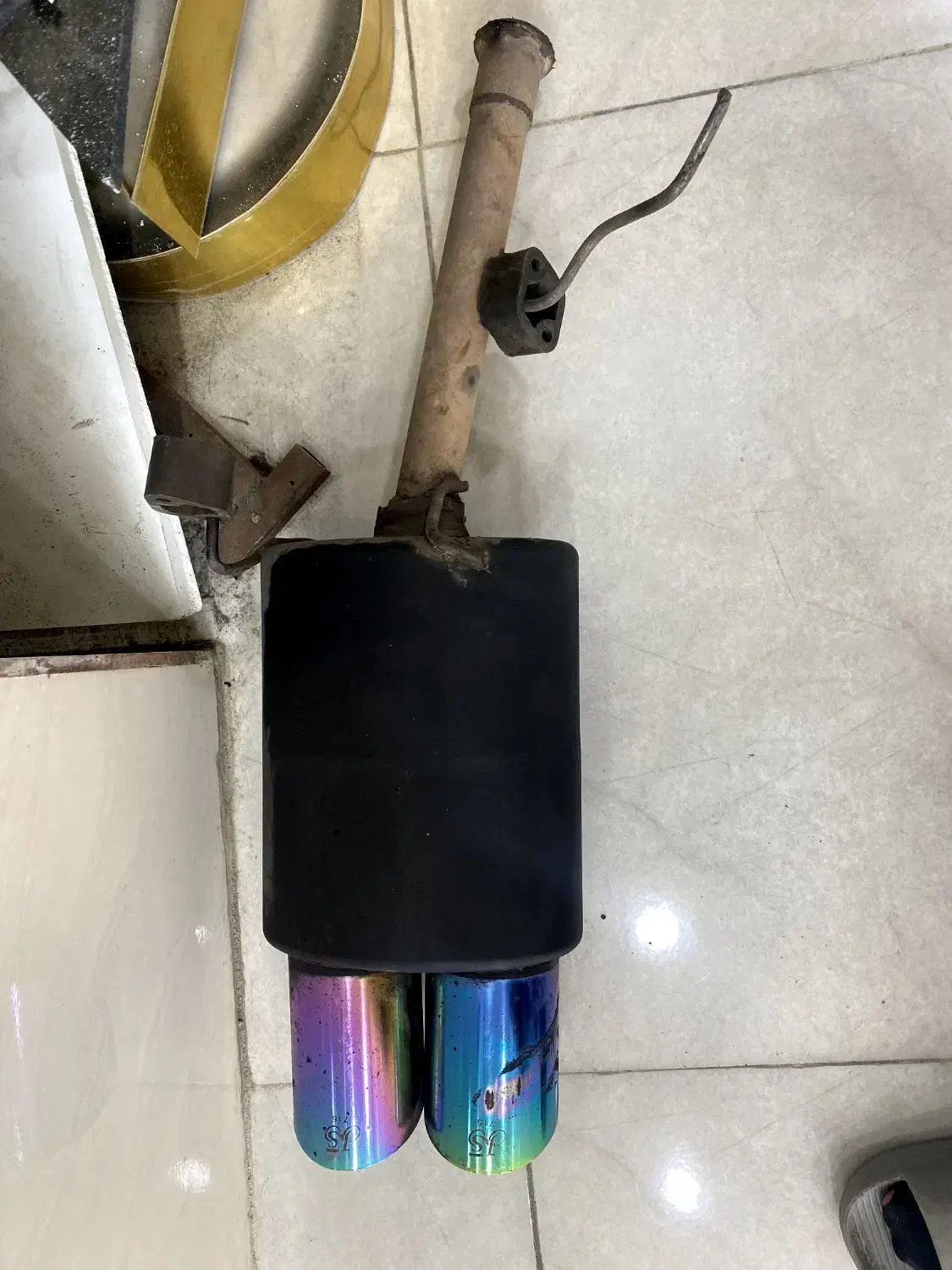 انبار اگزوز حرفه ای دزدگیر استیل میت اصلی|قطعات یدکی و لوازم جانبی|سنندج, |دیوار