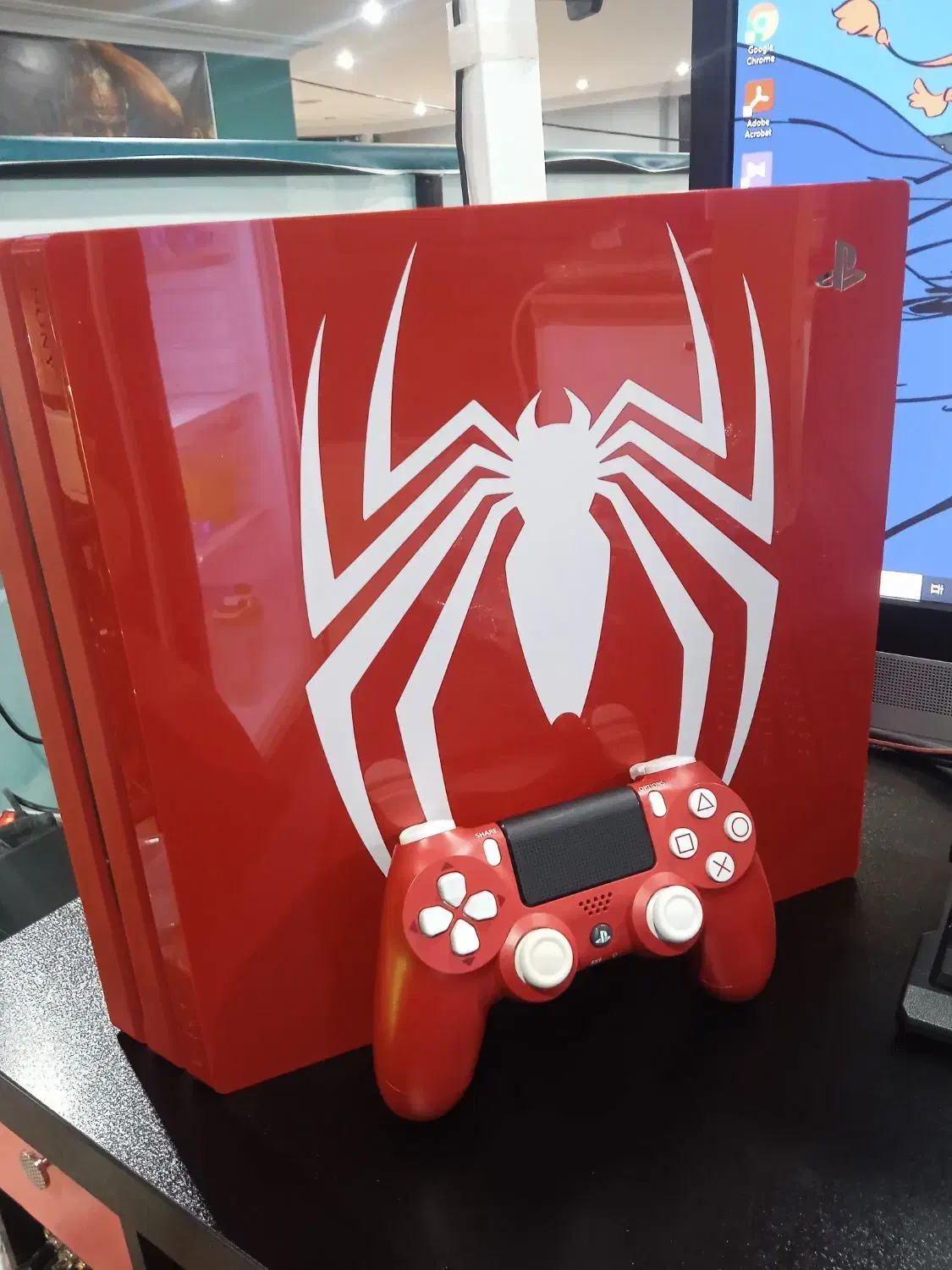 ps4 pro 1t bundle Spiderman limited edition|کنسول، بازی ویدئویی و آنلاین|سمنان, |دیوار