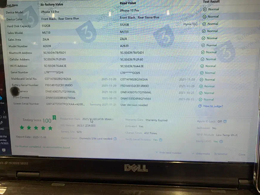آیفون ۱۳ پرو ۵۱۲|موبایل|خرم‌آباد, |دیوار