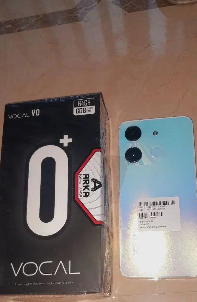 گوشی موبایل vocal درحد نو|موبایل|شیراز, نیستان|دیوار