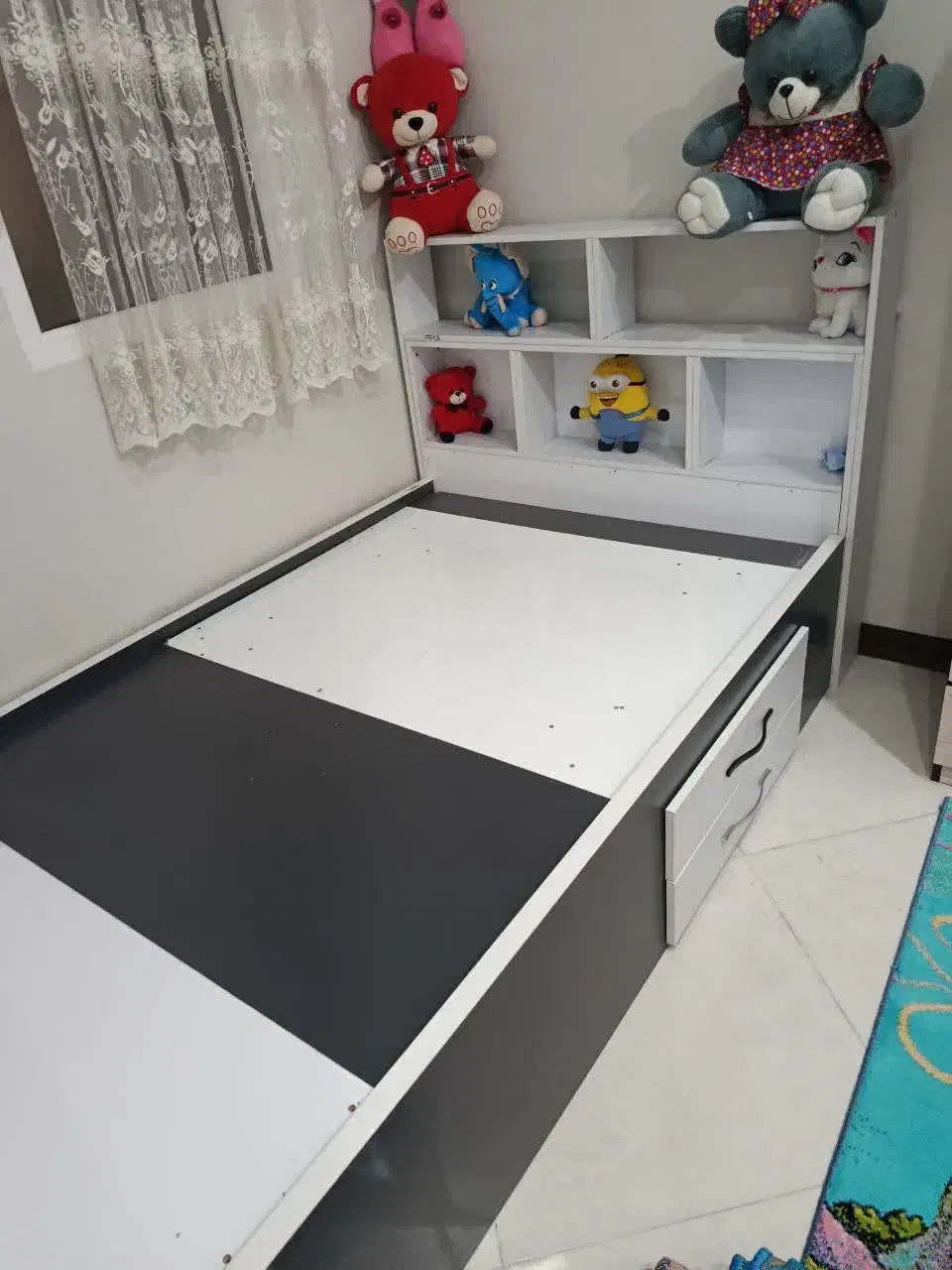 تخت دو نفره نو نو|تخت و سرویس خواب|کهریزک, |دیوار