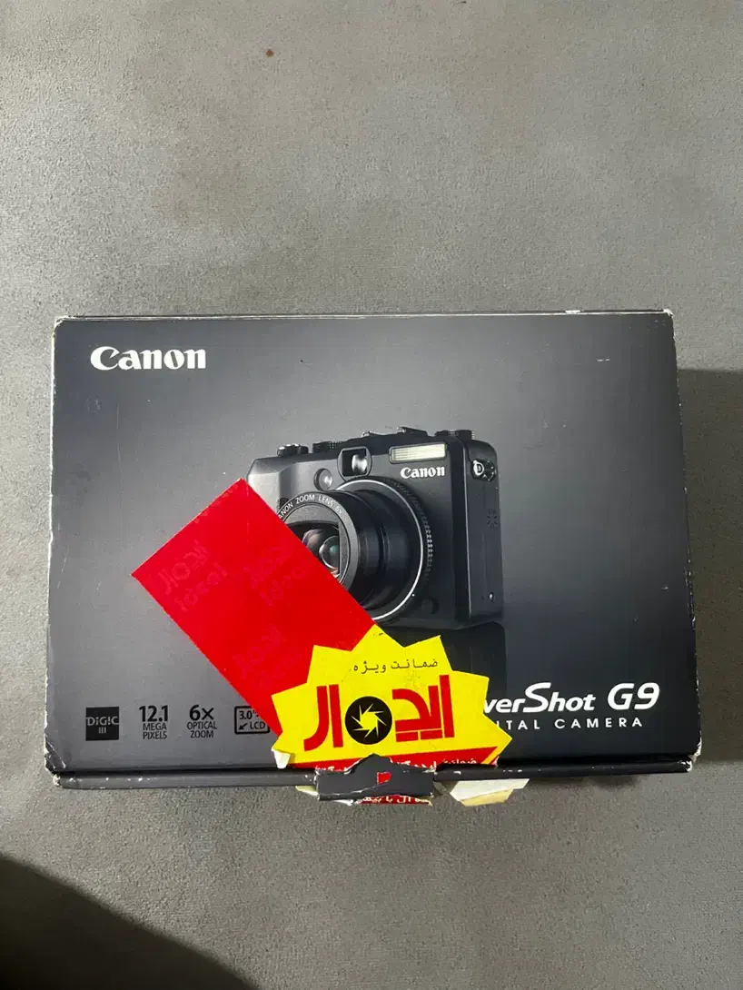 دوربین کنون کامپکت G9 بسیار تمیز|دوربین عکاسی و فیلم‌برداری|تهران, منیریه|دیوار