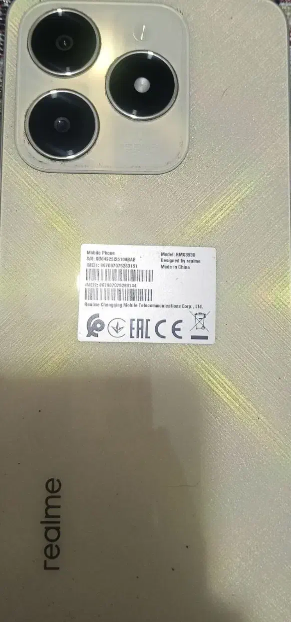 گوشی رلمی بسیار تمیز سالم سالمه|موبایل|خرمدره, |دیوار