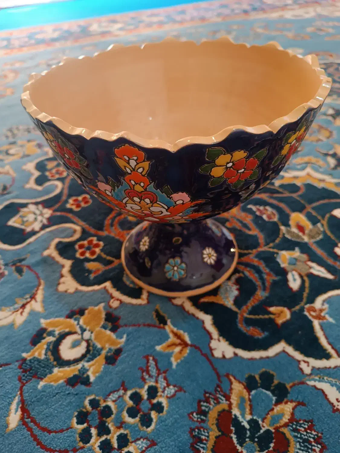 ظرف میناکاری|صنایع دستی و سایر لوازم تزئینی|مسجد سلیمان, |دیوار