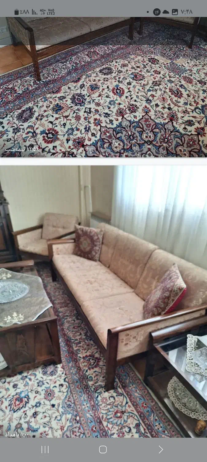 مبلمان چوبکده و میز ناهار خوری ۸ نفره|مبلمان خانگی و میز عسلی|تهران, پردیسان|دیوار