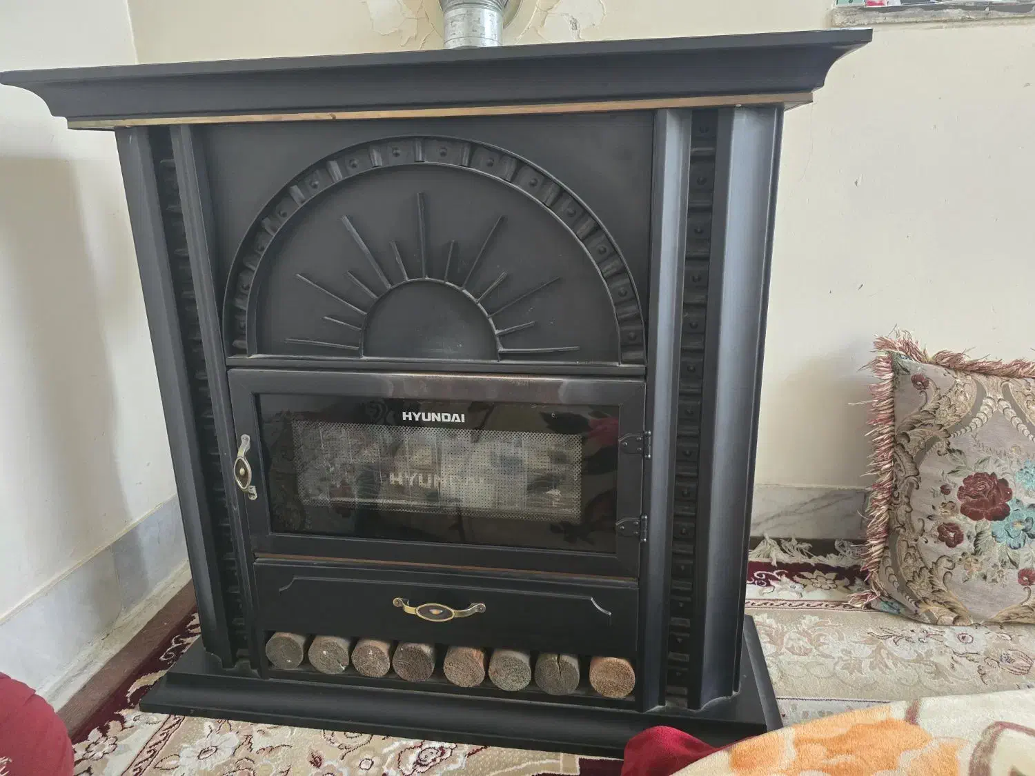 بخاری گازی هیوندای|بخاری، هیتر، شومینه|خفر, |دیوار