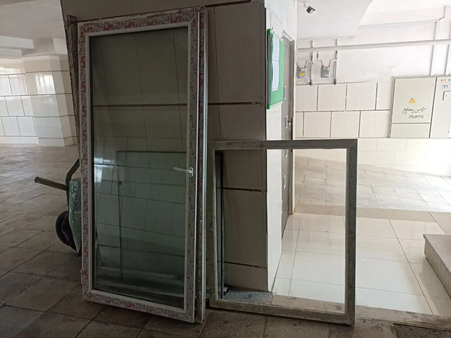 دروپنجره دو جداره با فرم زیر قیمت بازار|مصالح و تجهیزات ساختمان|رودهن, |دیوار