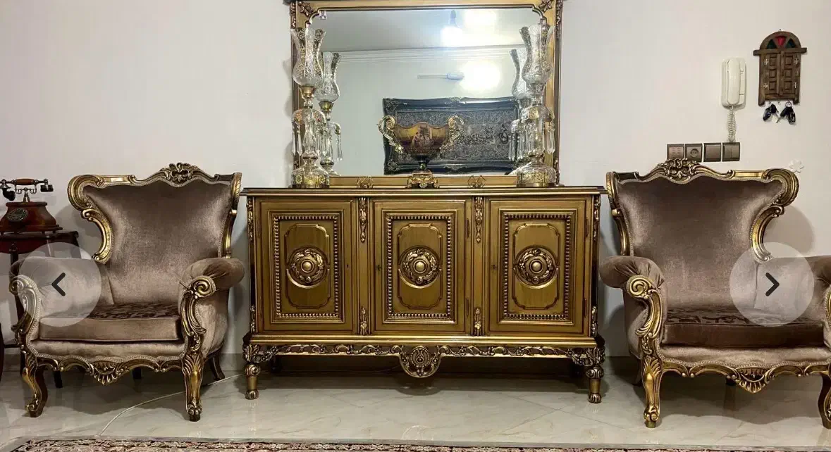 مبل استیل ۹نفره|مبلمان خانگی و میز عسلی|ورامین, ورامین|دیوار