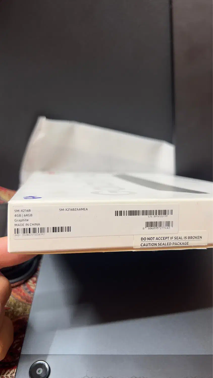 تبلت A9+ 5gسامسونگ|تبلت|رباط‌کریم, رباط‌کریم|دیوار