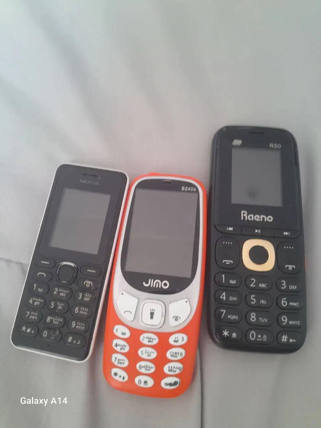 ۳عدد گوشی نوکیا،جیمو،و راینو|موبایل|قزوین, |دیوار