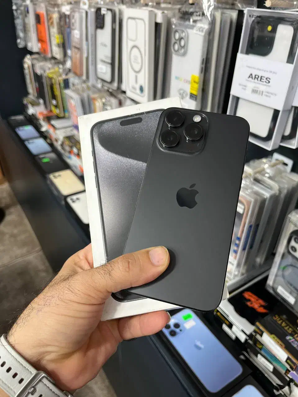 اپل 15 پرومکس با چک با اقساط بلند مدت|موبایل|رشت, بازار|دیوار