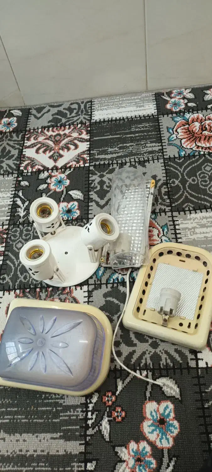 چراغ ۳شعله|لامپ و چراغ|رشت, جانبازان|دیوار