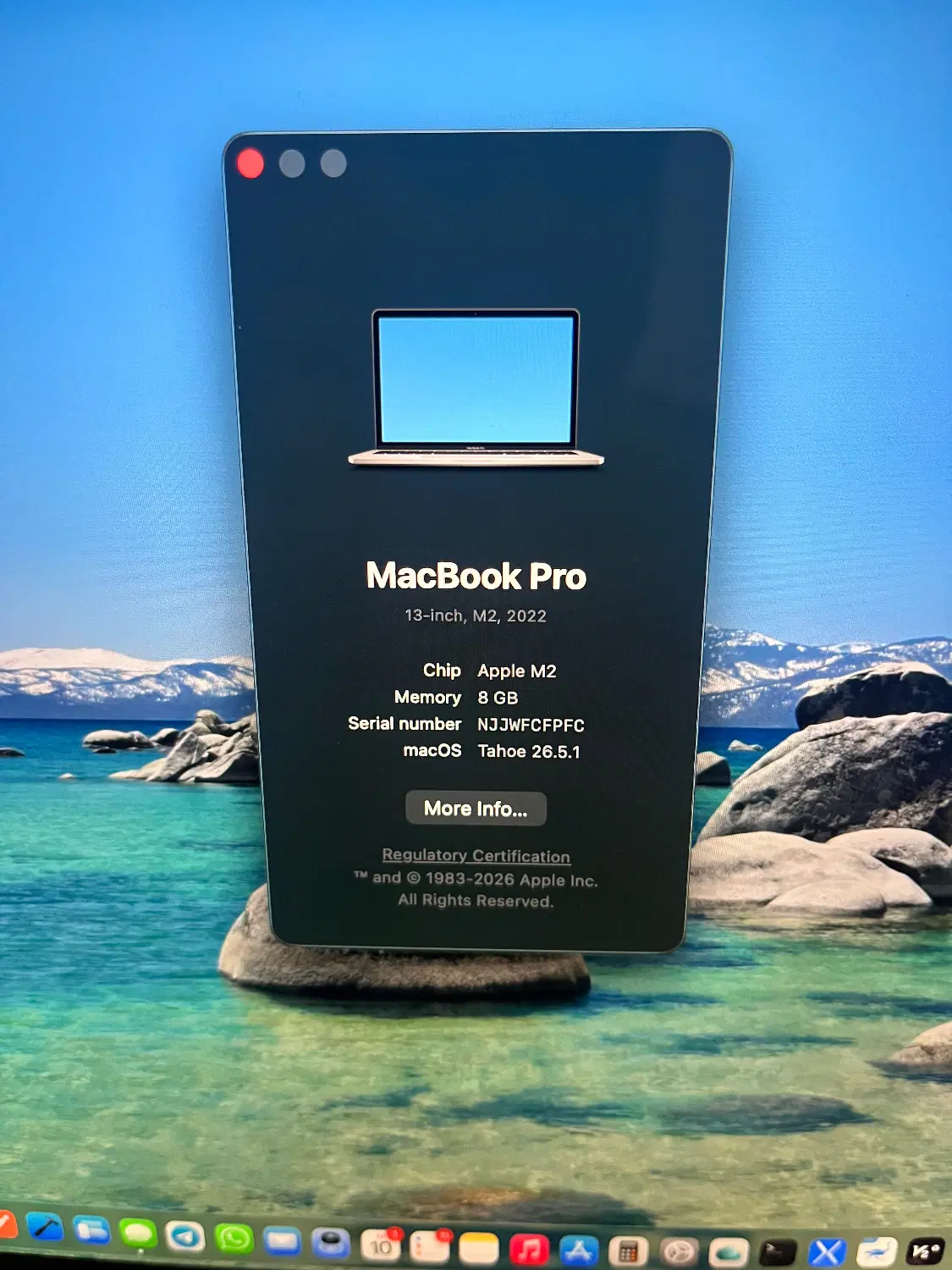 MacBook Pro m2 2022|رایانه همراه|تهران, اختیاریه|دیوار
