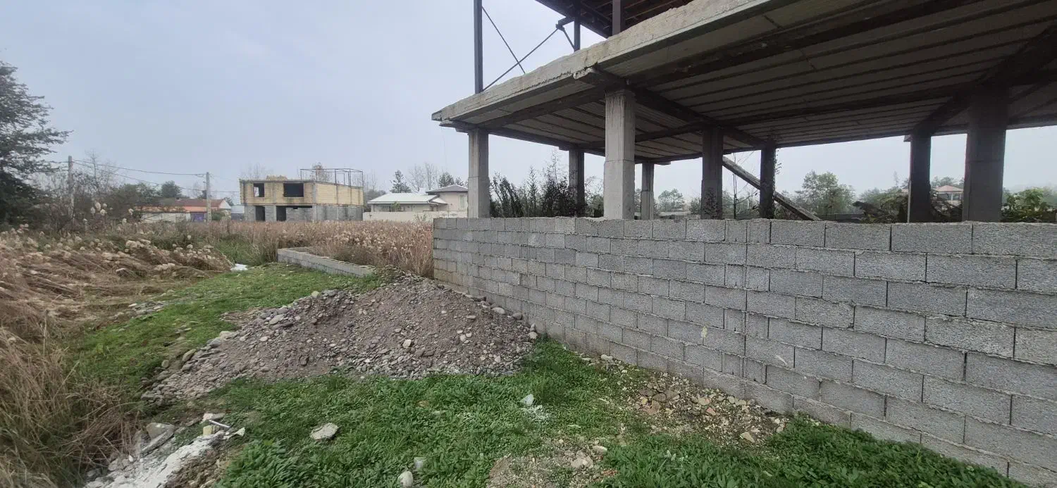 فروش۱۷۰مترزمین با سازه نیم کاره در/میدان امام علی|فروش زمین و ملک کلنگی|رشت, بیجارپس|دیوار