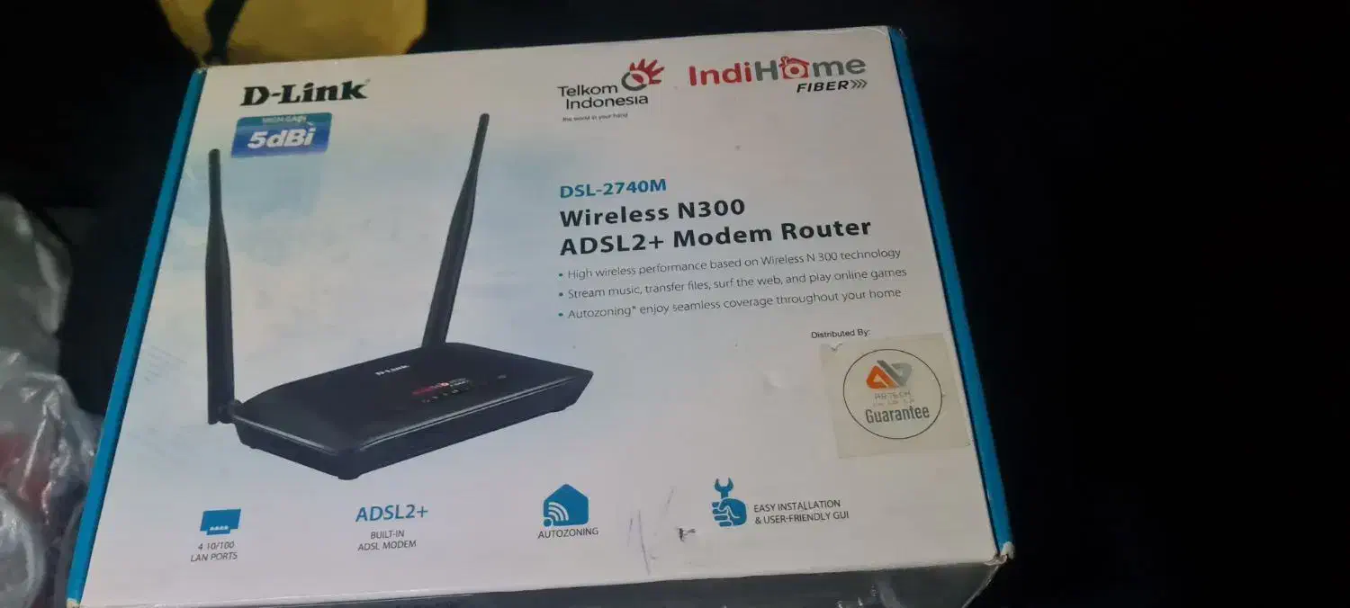 مودم d'link نو|مودم و تجهیزات شبکه|قم, صفائیه|دیوار