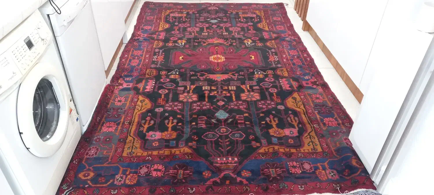 انواع قالیچه های نهاوند و قشقایی قدیمی|فرش|قم, باغ کرباسی|دیوار