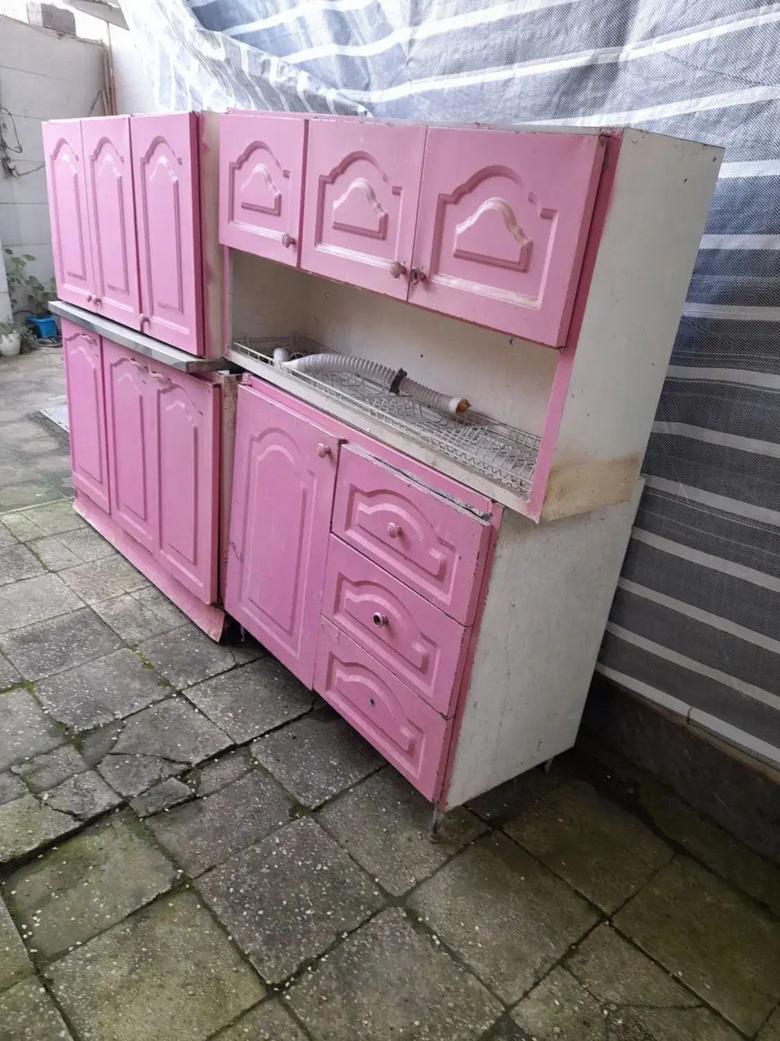 یه دست کابینت فلزی بالا پایین|مصالح و تجهیزات ساختمان|لاهیجان, لیل|دیوار