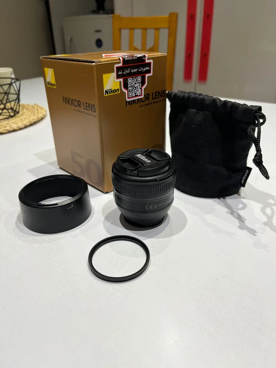 لنز 50 نیکون|دوربین عکاسی و فیلم‌برداری|تهران, زرگنده|دیوار