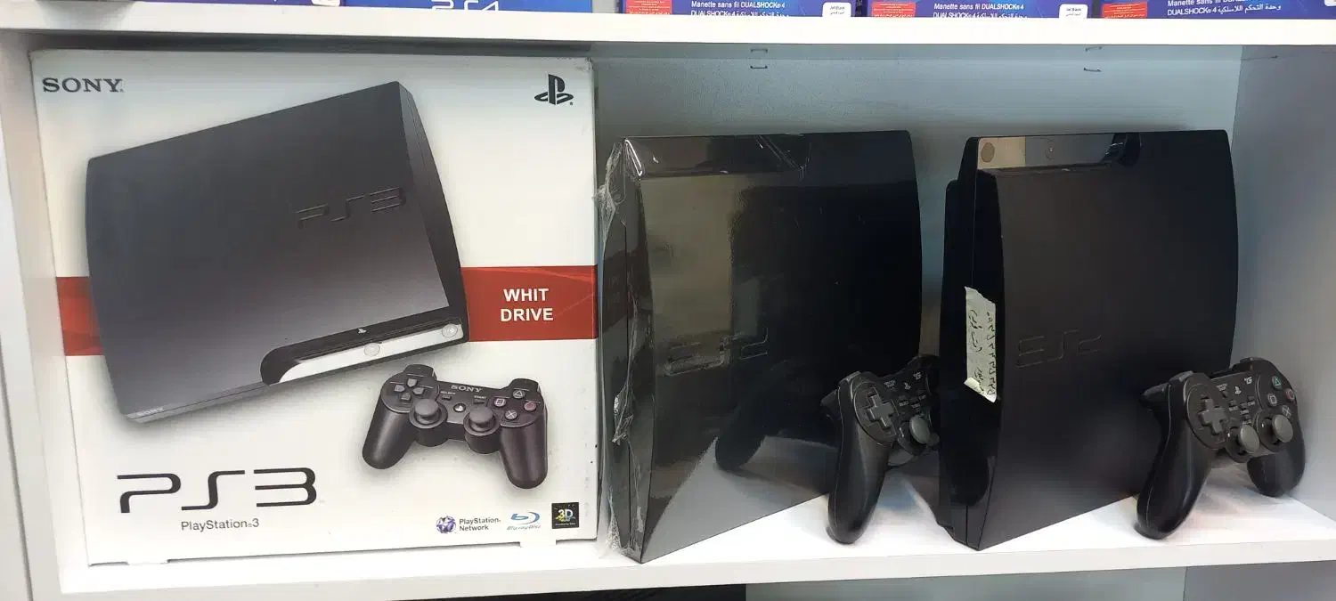 ps3 اسلیم به همراه پک بازی|کنسول، بازی ویدئویی و آنلاین|مشهد, طلاب|دیوار