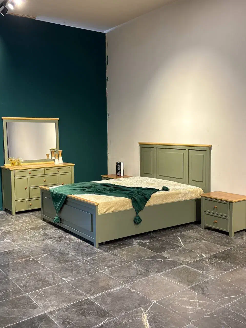 سرویس خواب اسپن|تخت و سرویس خواب|بومهن, |دیوار