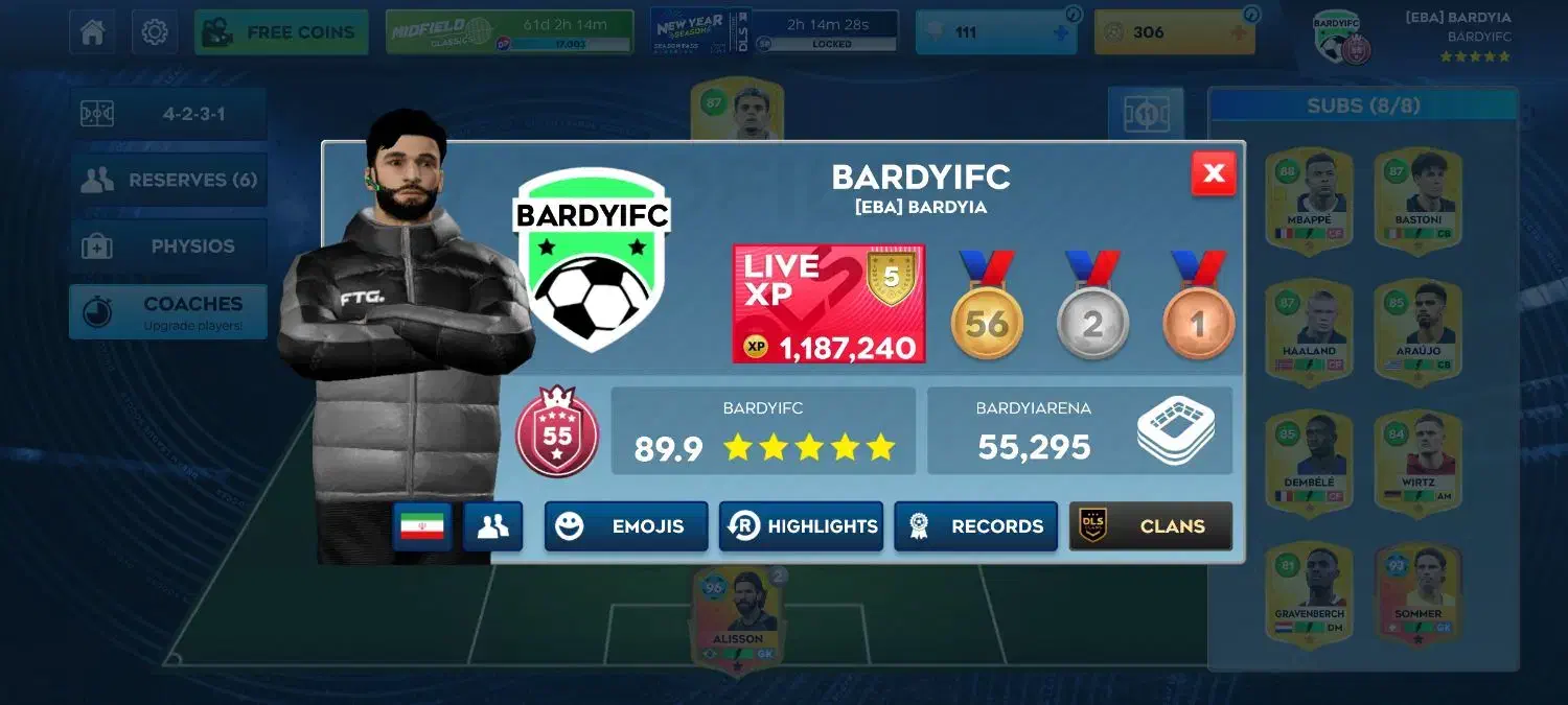 اکانت فول دریم لیگ|کنسول، بازی ویدئویی و آنلاین|آمل, |دیوار