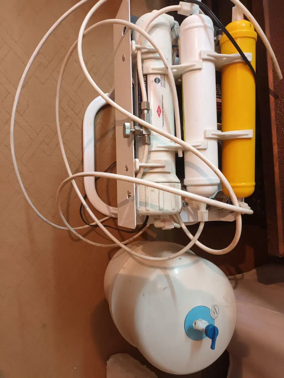 دستگاه تسویه اب|آب‌سردکن و تصفیه آب|قدس, شهر‌قدس|دیوار