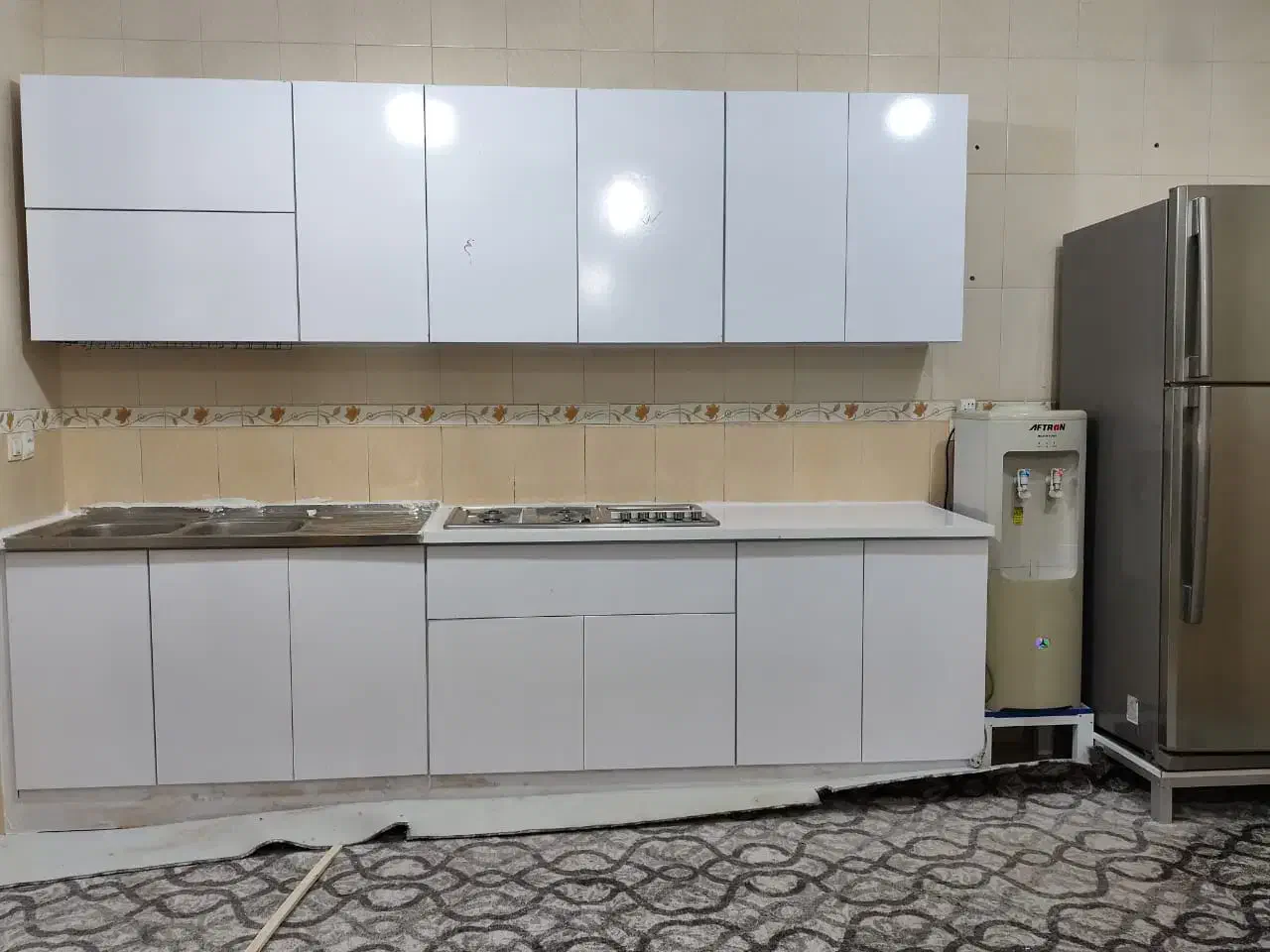 فروش انواع کابینت پیش ساخته پدرسالار|مصالح و تجهیزات ساختمان|میناب, |دیوار