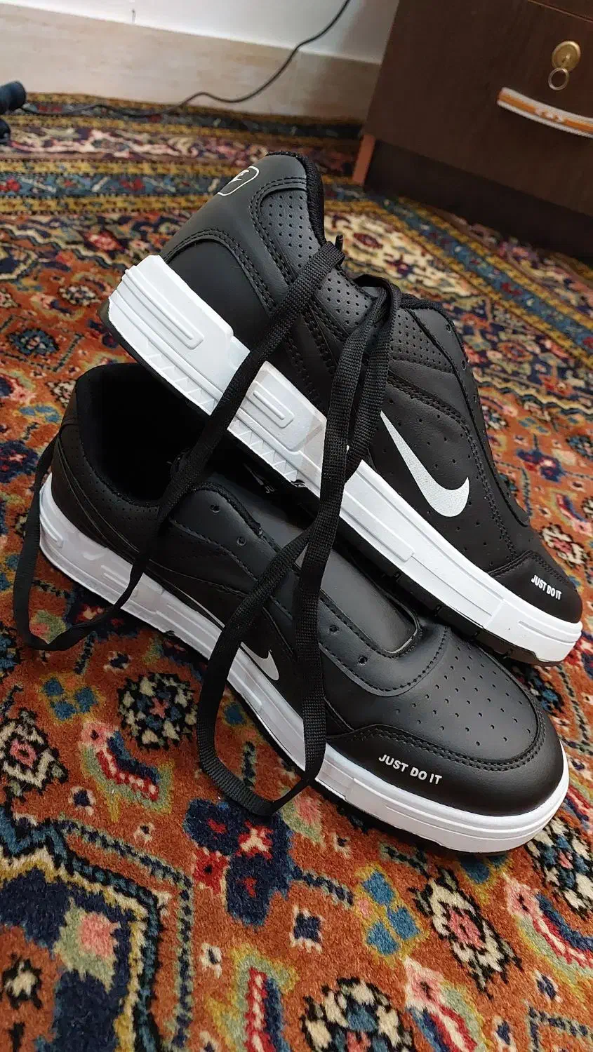 کفش نایک مشکی سفید ۴۳|کیف، کفش، کمربند|اردبیل, |دیوار