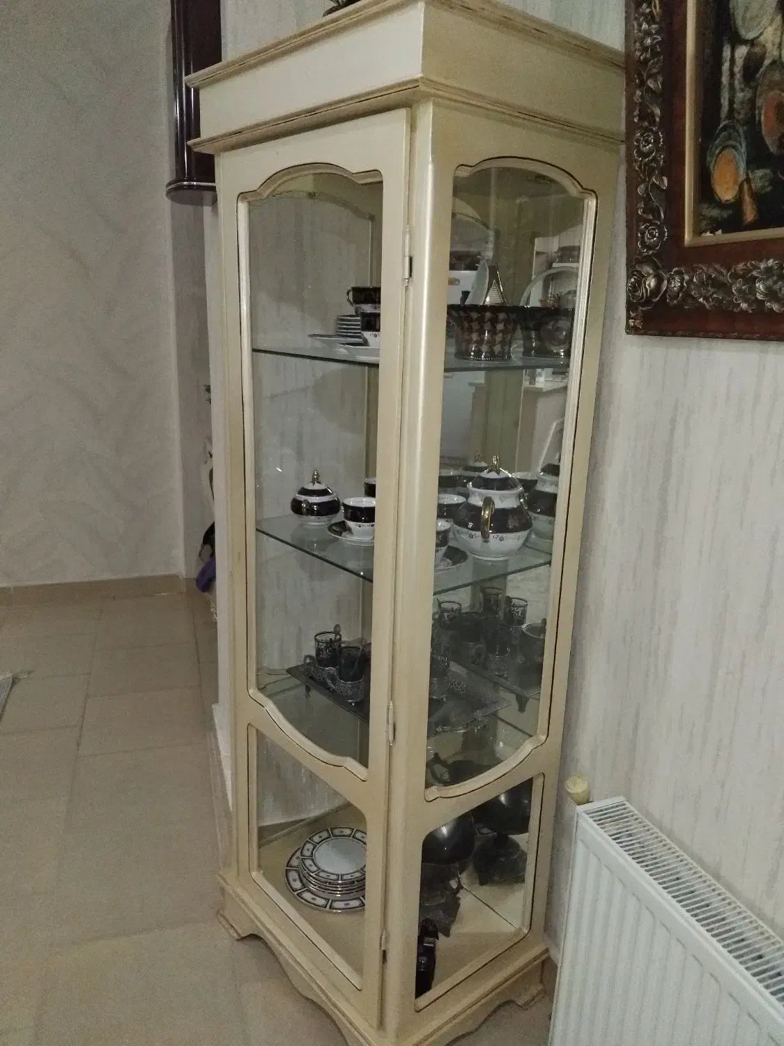 بوفه با چوب راش|بوفه، ویترین، کنسول|ارومیه, |دیوار