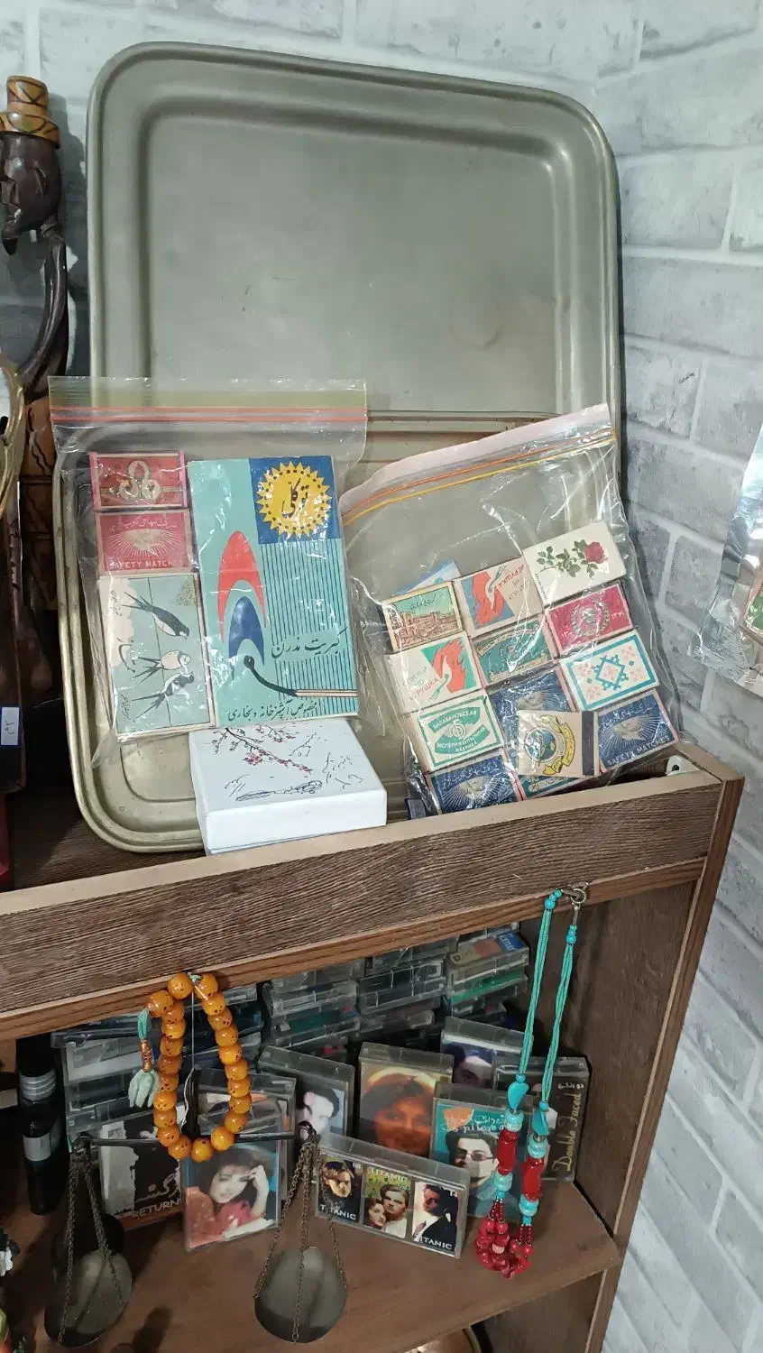 کبریت چوبی قدیمی خارجی و ایرانی|کلکسیون و سرگرمی|آمل, |دیوار