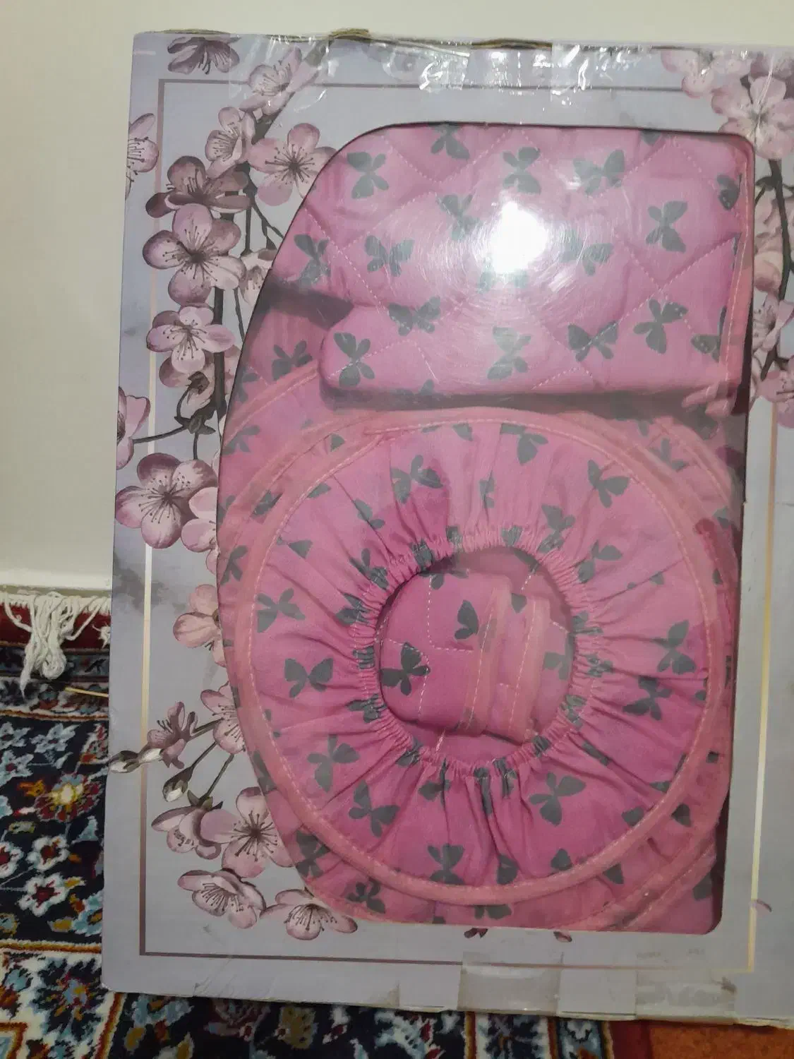 سرویس دم کنی و پیش بند و دسگیره ۱۲ تکه|سفره، حوله، دستمال آشپزخانه|فردیس, شهرک ناز|دیوار