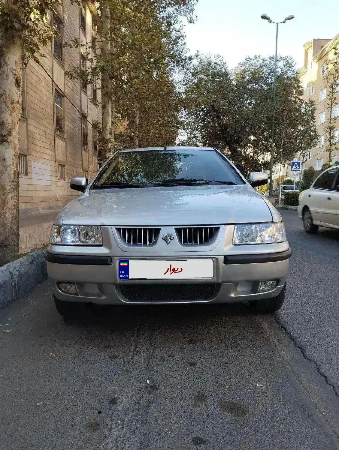 سمند نقره ای موتورx7|خودرو سواری و وانت|کرج, گلشهر|دیوار