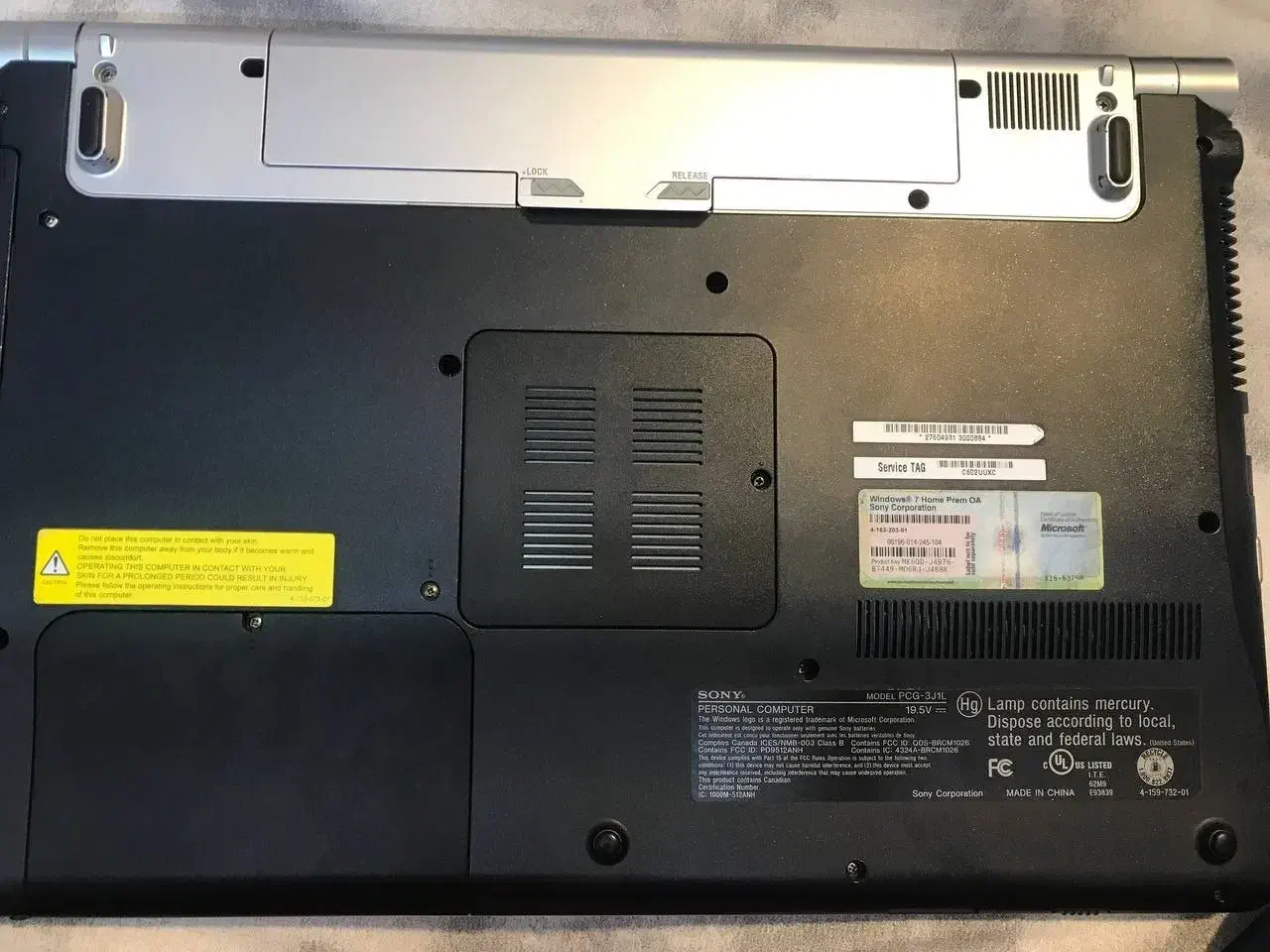 لپ تاپ سونی Sony VAIO VGN-FW550F|رایانه همراه|اصفهان, بهارستان|دیوار