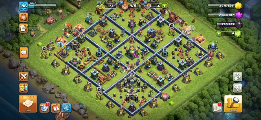 اکانت کلش اف کلنز|کنسول، بازی ویدئویی و آنلاین|کیش, |دیوار