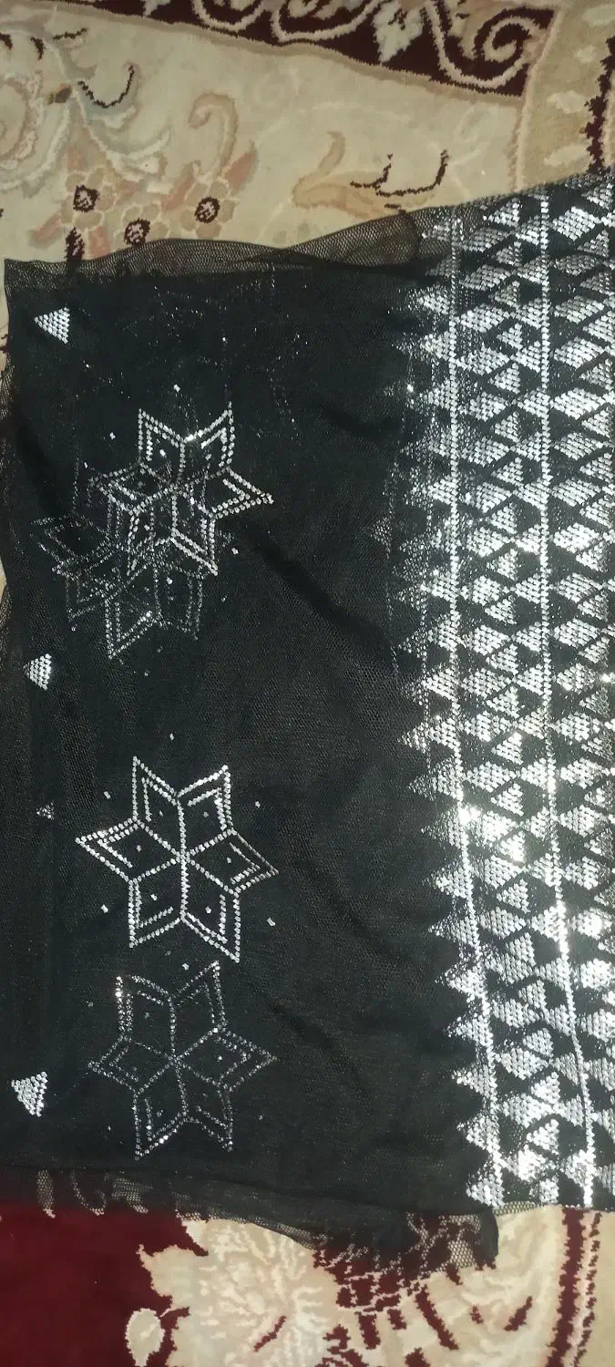 شال محلی با خوس|لباس|لامرد, |دیوار