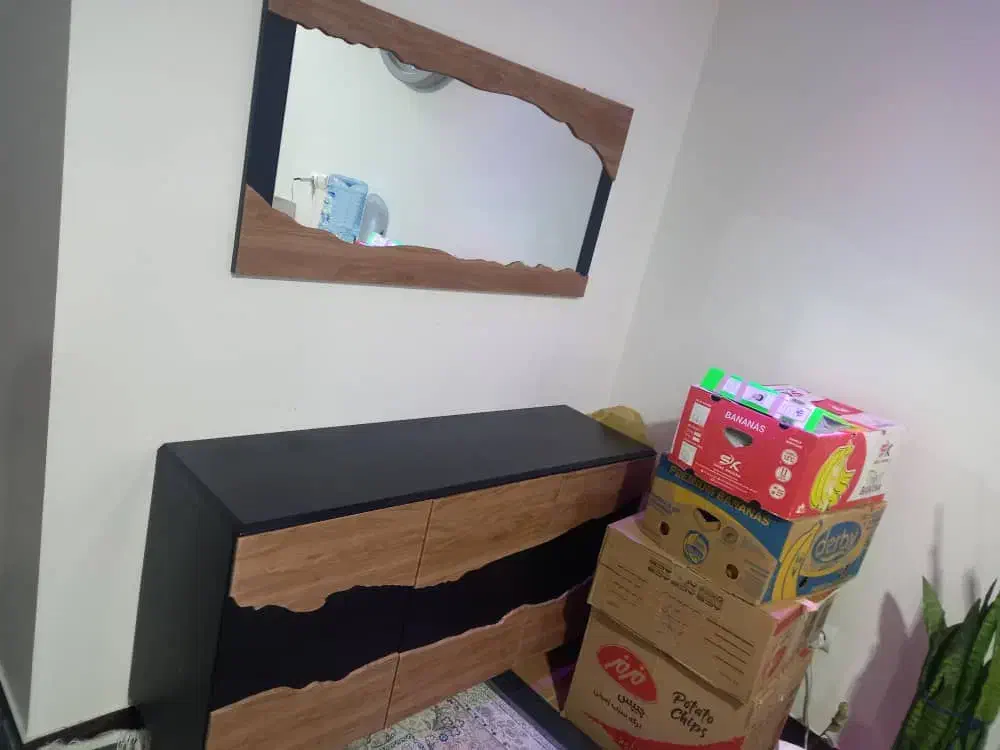 (میزتلویزیون -آینه بهمراه کنسول -جاکفشی) ام دی اف|میز تلویزیون|بندر امام خمینی, |دیوار